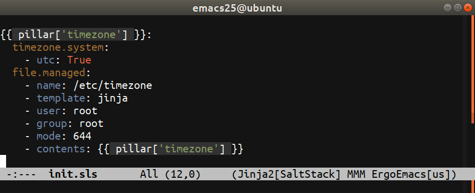 SaltStack mode for Emacs